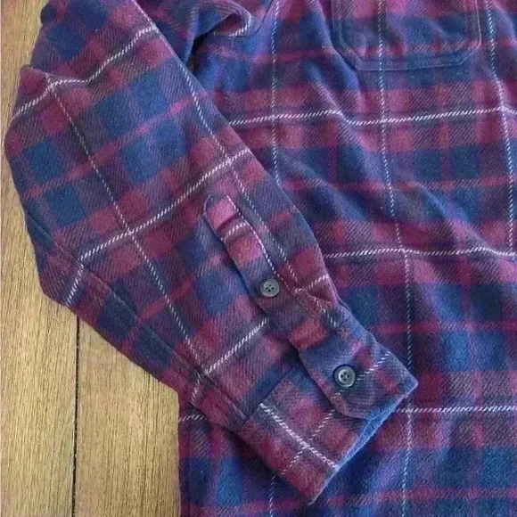 ORVIS Flannel Shirt Mens Extra Large Plaid Shacket Heavyweight Workwear - Picture 6 of 14